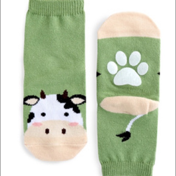 Other - Cow No-Slip Toddler Animal Socks